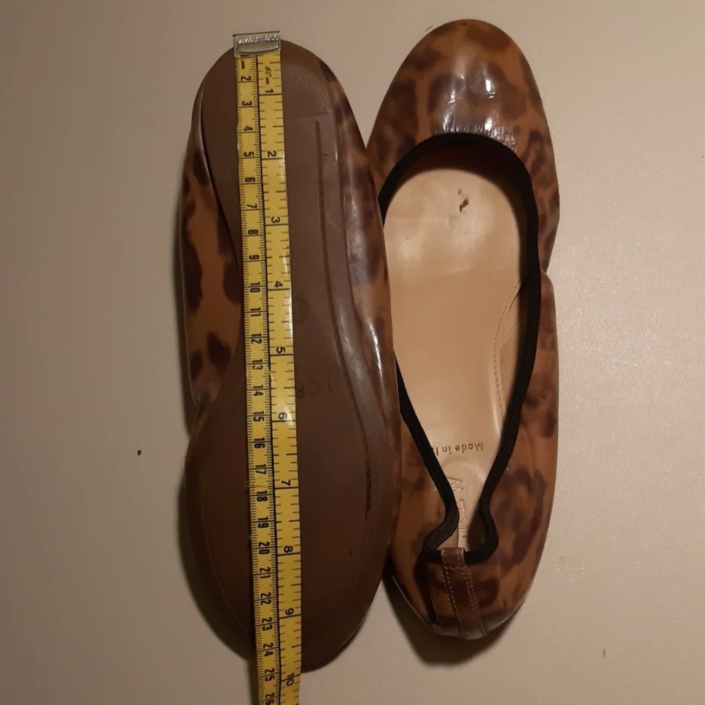 J. Crew Ballet Flat Leopard Loafer   c